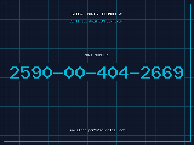 Aviation Part 2590-00-404-2669