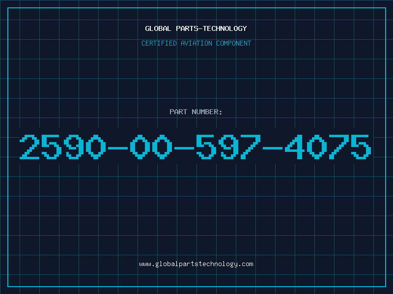 Aviation Part 2590-00-597-4075
