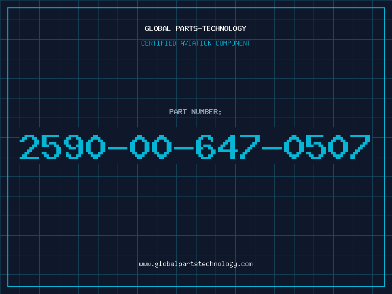 Aviation Part 2590-00-647-0507