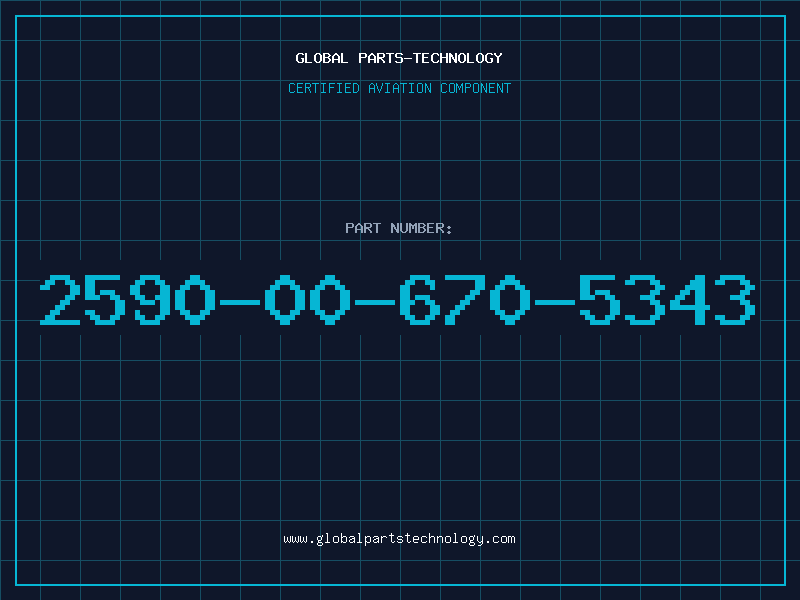 Aviation Part 2590-00-670-5343