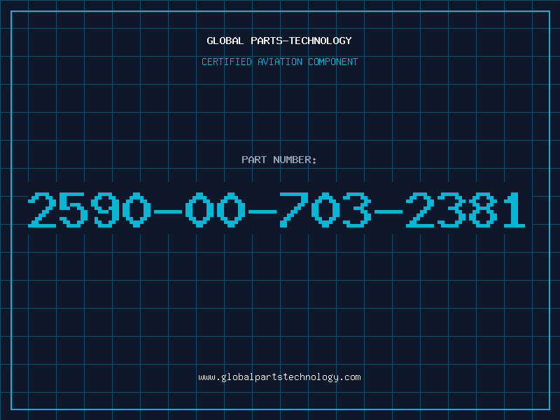 Aviation Part 2590-00-703-2381