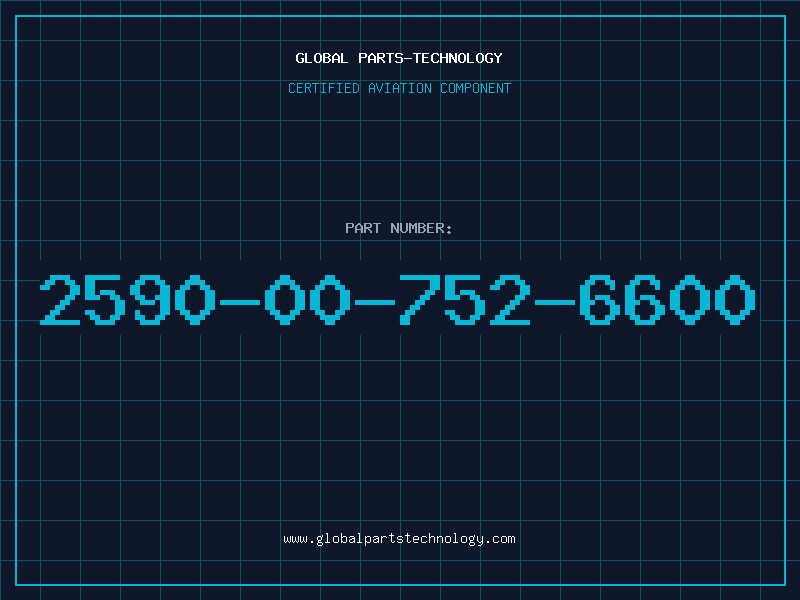 Aviation Part 2590-00-752-6600