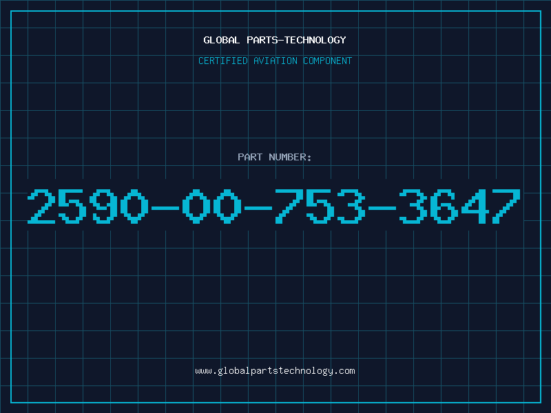 Aviation Part 2590-00-753-3647