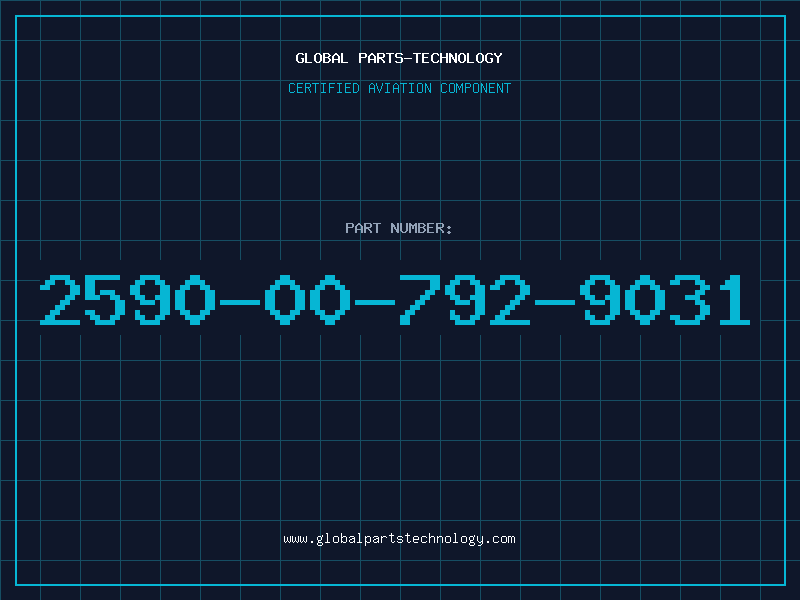 Aviation Part 2590-00-792-9031
