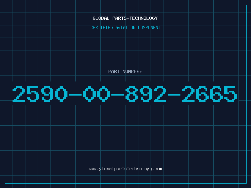 Aviation Part 2590-00-892-2665