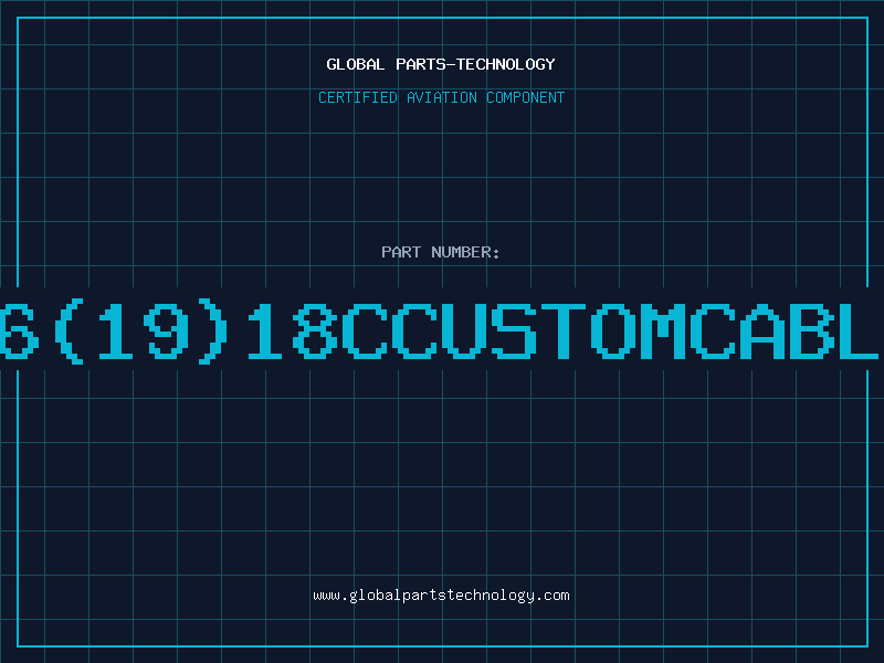 Aviation Part 26(19)18CCUSTOMCABLE