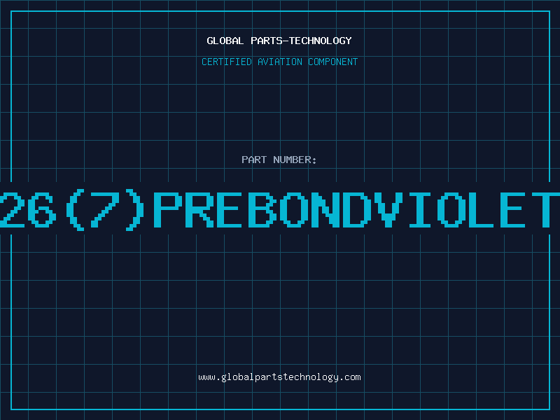 Aviation Part 26(7)PREBONDVIOLET