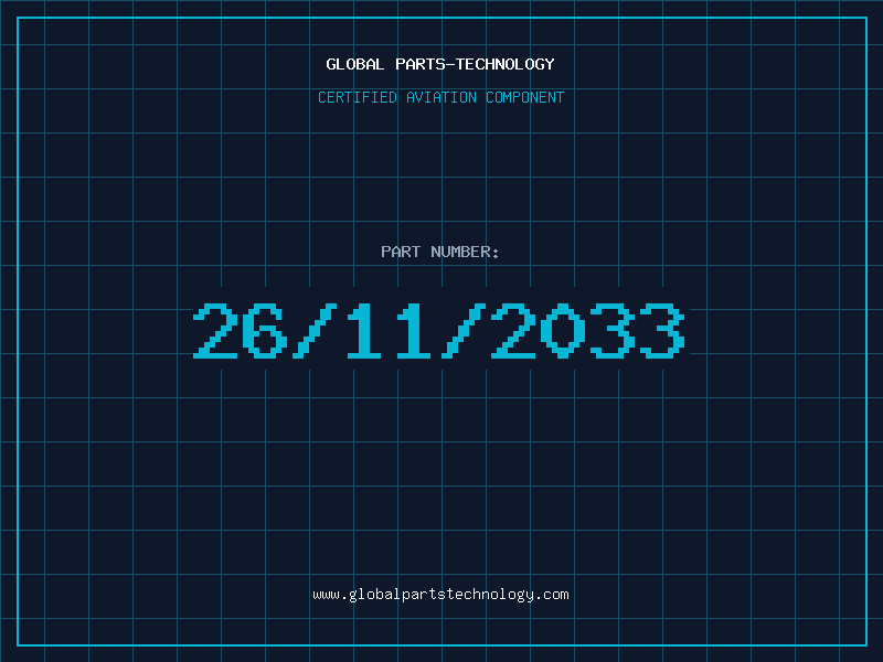 Aviation Part 26/11/2033