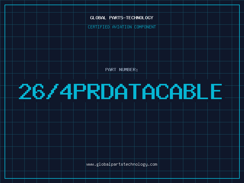 Aviation Part 26/4PRDATACABLE