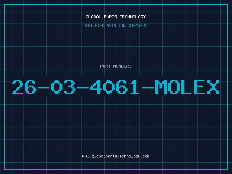 Aviation Part 26-03-4061-MOLEX