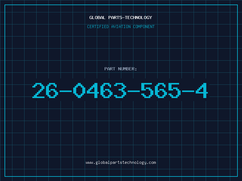 Aviation Part 26-0463-565-4