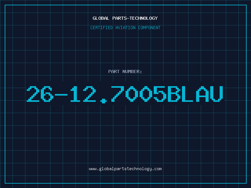 Aviation Part 26-12.7005BLAU