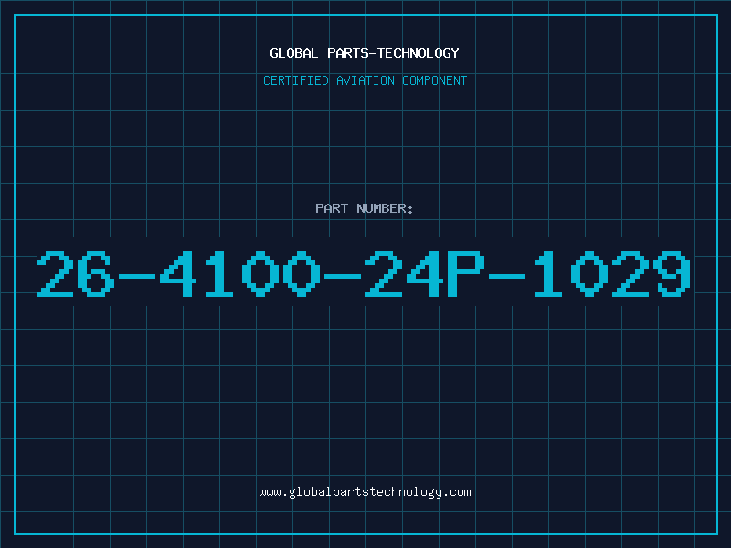 Aviation Part 26-4100-24P-1029