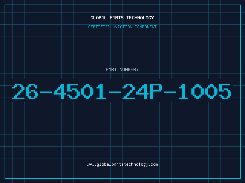Aviation Part 26-4501-24P-1005