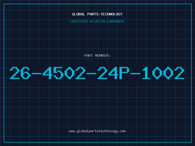 Aviation Part 26-4502-24P-1002