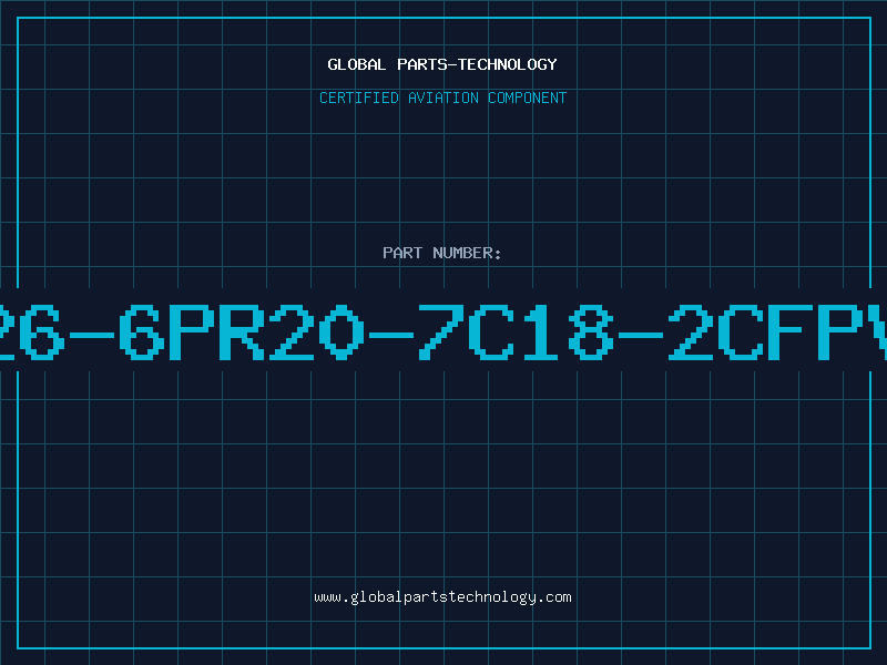 Aviation Part 26-6PR20-7C18-2CFPV