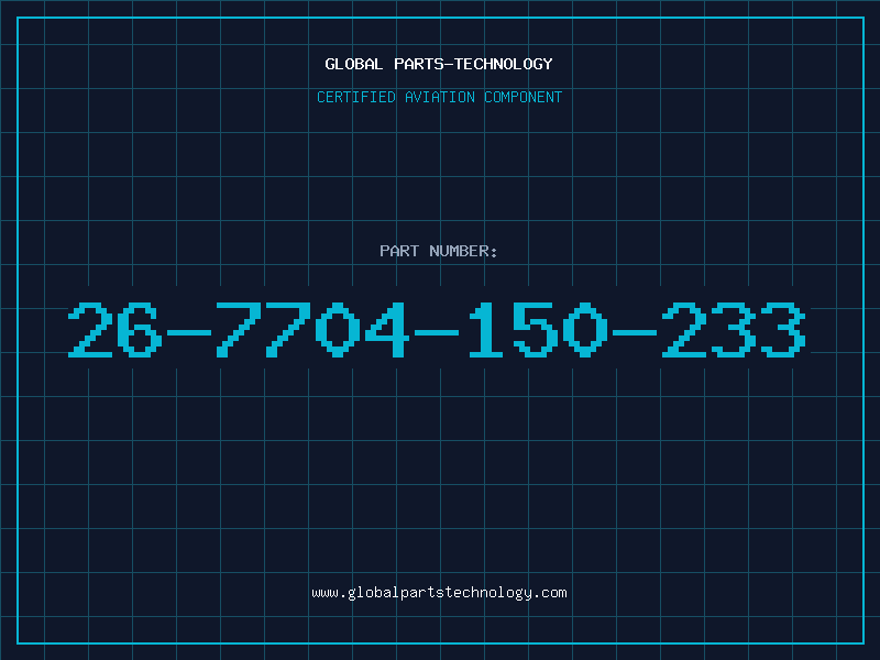 Aviation Part 26-7704-150-233
