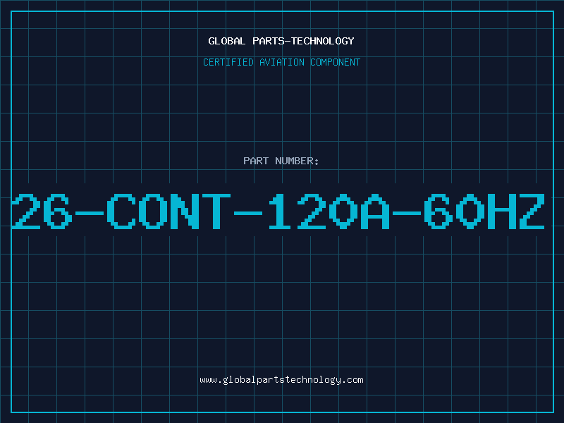 Aviation Part 26-CONT-120A-60HZ