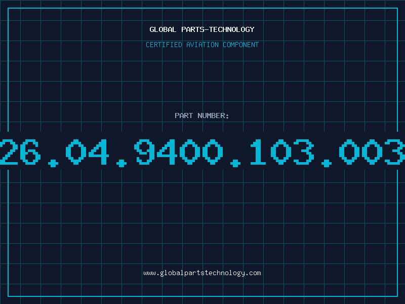 Aviation Part 26.04.9400.103.003