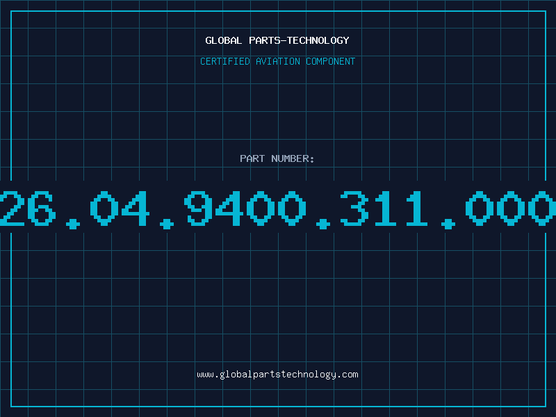 Aviation Part 26.04.9400.311.000
