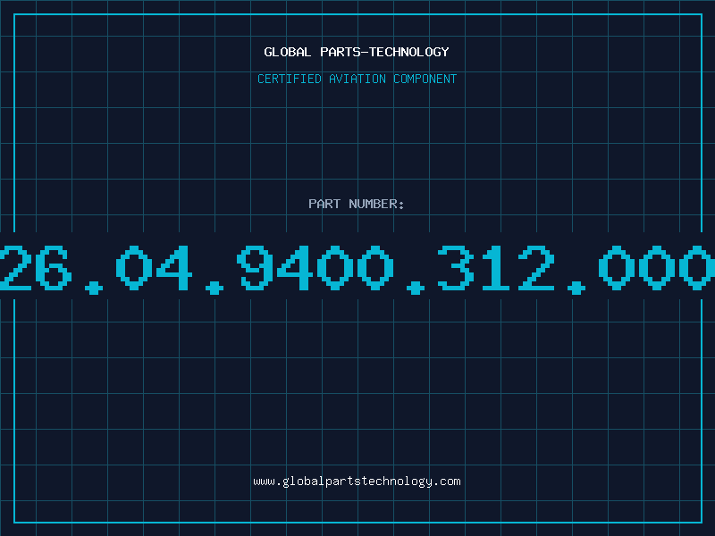 Aviation Part 26.04.9400.312.000