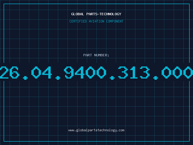 Aviation Part 26.04.9400.313.000
