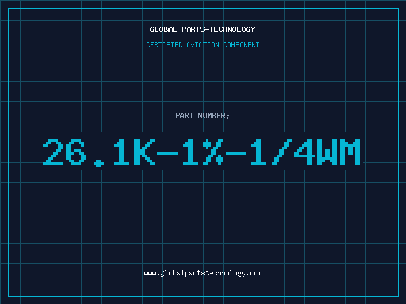 Aviation Part 26.1K-1%-1/4WM