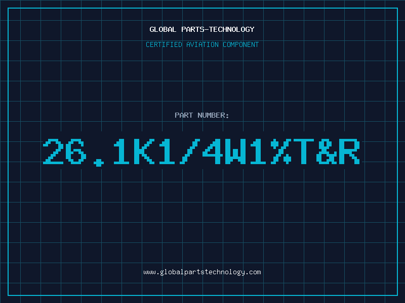 Aviation Part 26.1K1/4W1%T&R