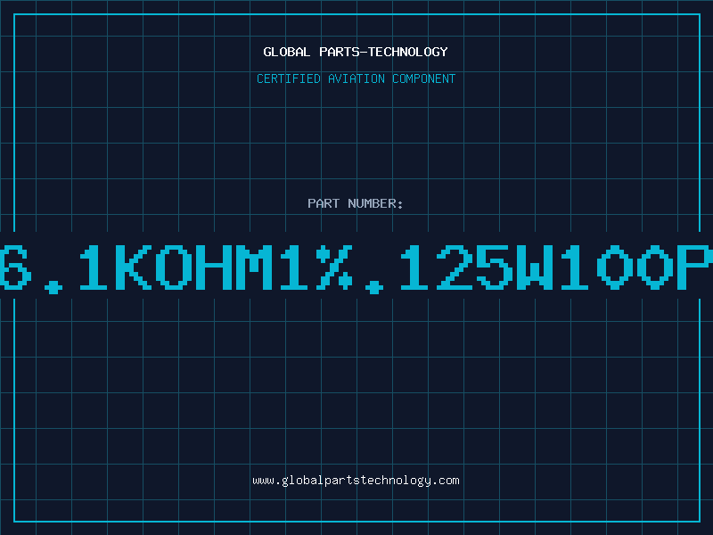 Aviation Part 26.1kohm1%.125W100pp