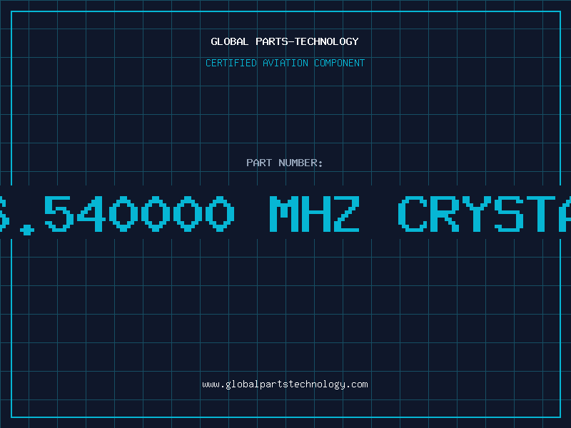 Aviation Part 26.540000 MHZ CRYSTAL