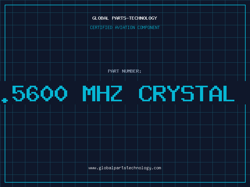 Aviation Part 26.5600 MHZ CRYSTAL OS