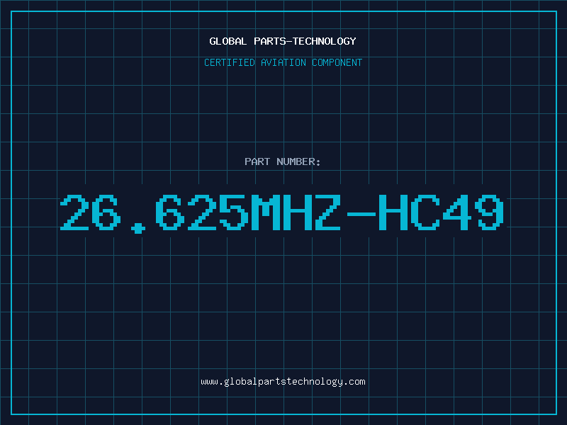 Aviation Part 26.625MHZ-HC49