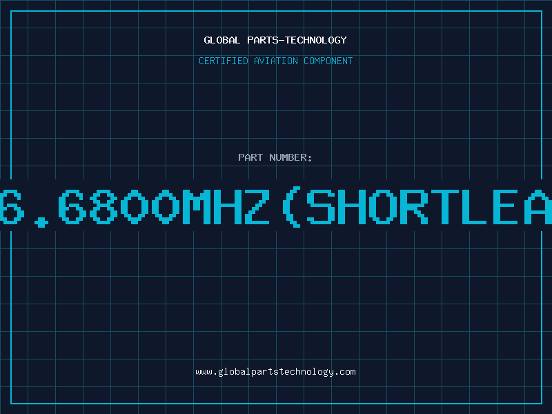 Aviation Part 26.6800MHZ(SHORTLEAD