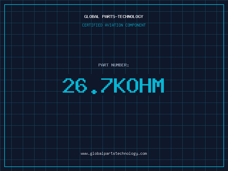 Aviation Part 26.7KOHM