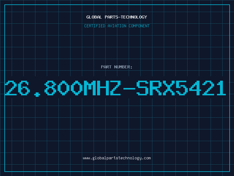Aviation Part 26.800MHZ-SRX5421
