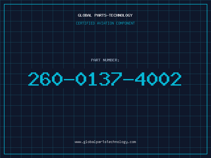 Aviation Part 260-0137-4002