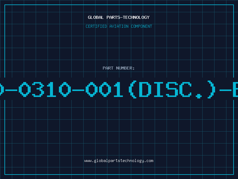 Aviation Part 260-0310-001(DISC.)-EFJ