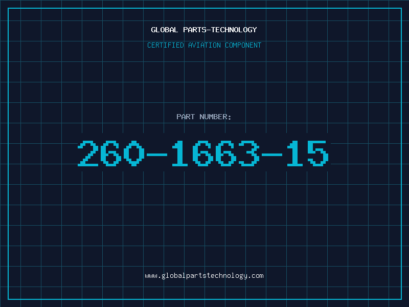Aviation Part 260-1663-15