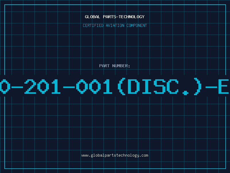 Aviation Part 260-201-001(DISC.)-EFJ