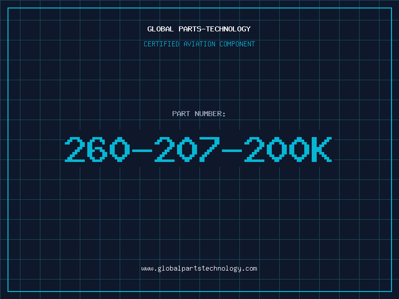 Aviation Part 260-207-200K