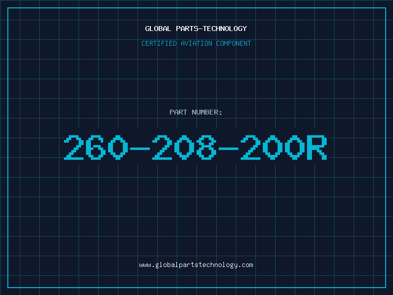 Aviation Part 260-208-200R
