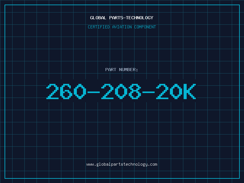 Aviation Part 260-208-20K