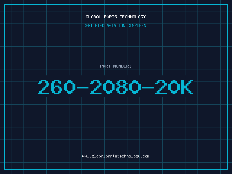 Aviation Part 260-2080-20K