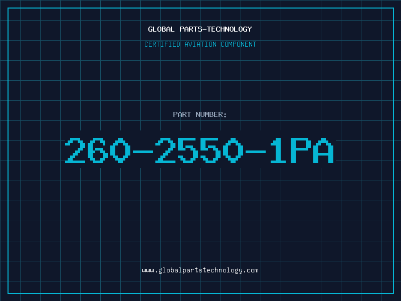 Aviation Part 260-2550-1PA