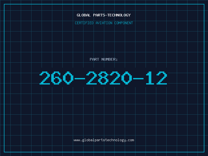 Aviation Part 260-2820-12