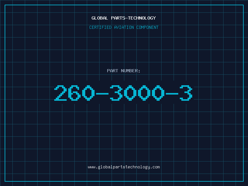 Aviation Part 260-3000-3