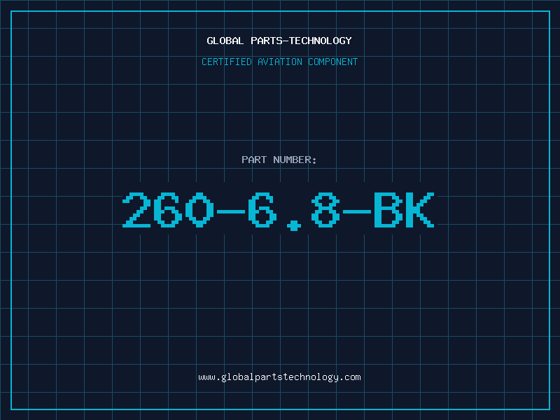 Aviation Part 260-6.8-BK