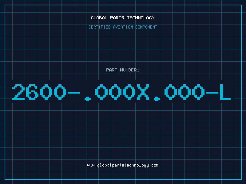 Aviation Part 2600-.000X.000-L