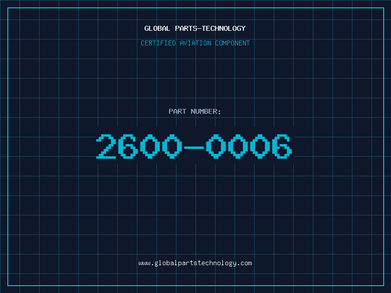 Aviation Part 2600-0006