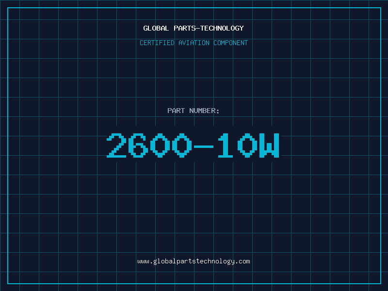 Aviation Part 2600-10W